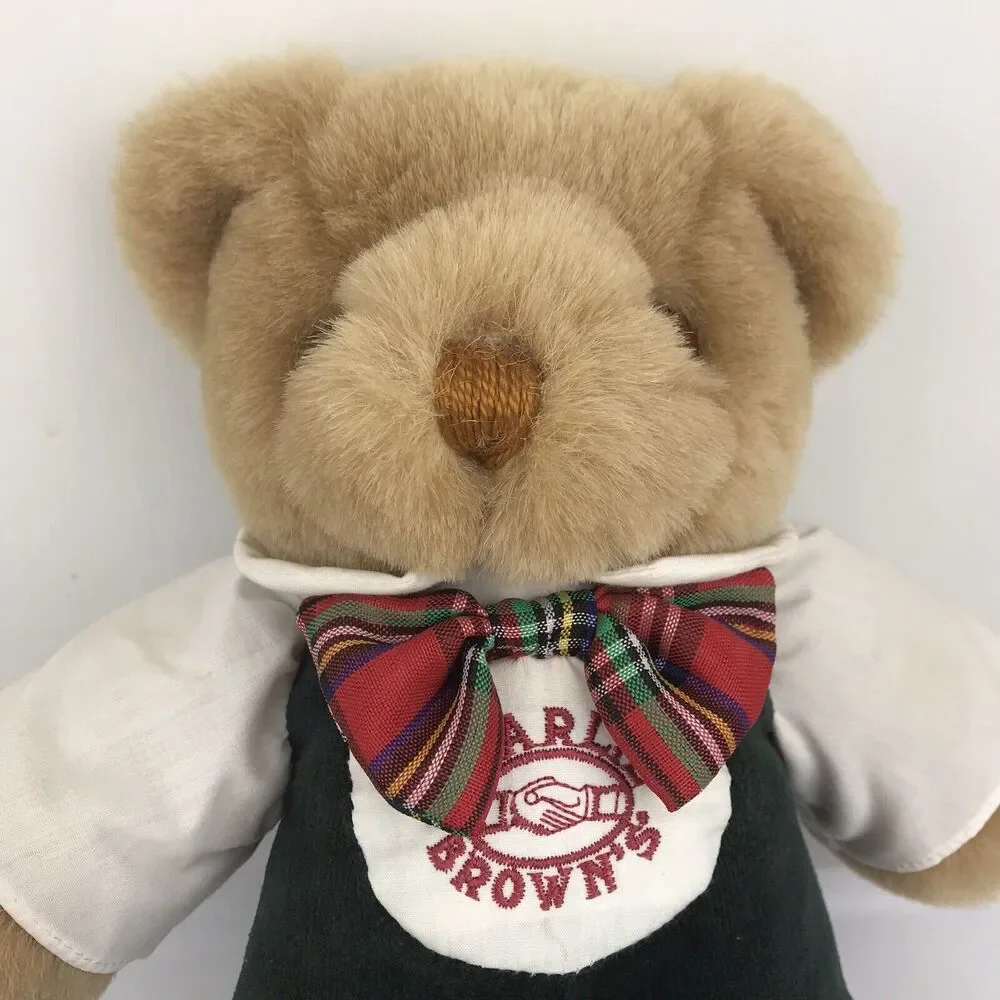 Vintage Commonwealth Teddy Bear Plush Charlie Brown's 14